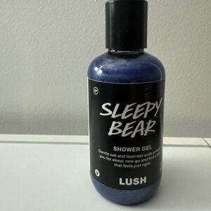 Lush Sleepy Bear Shower Gel - Blue and Black Bottle